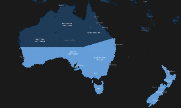 Australian starlinkcoverage map 2021-1