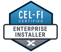 CEL FI Certified Installer logo