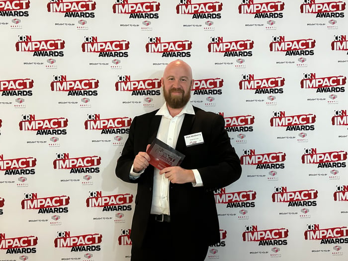 CRN Impact award 2023 Phill smiling