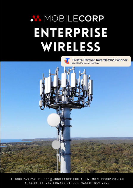 Enterprise Wireless Brochure cover 2024