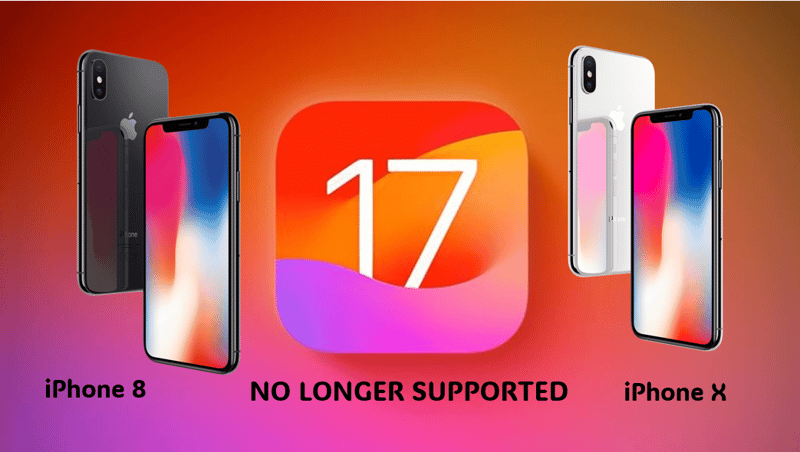 IOS17 unsupported devices