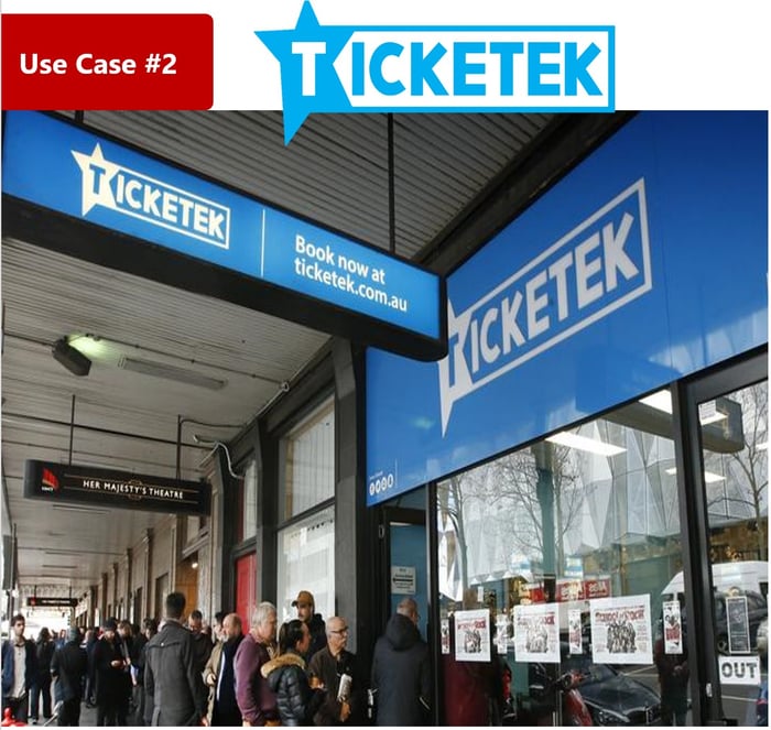 5G use case Ticketek