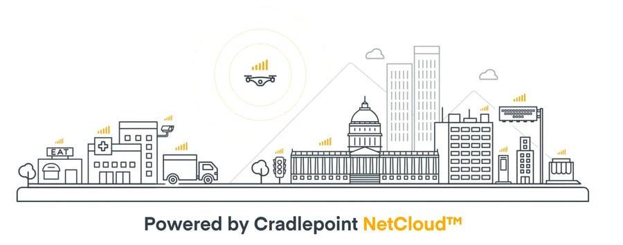 Cradlepoint powered by Netcloud