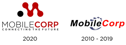 MobileCorp logos 2010-2020