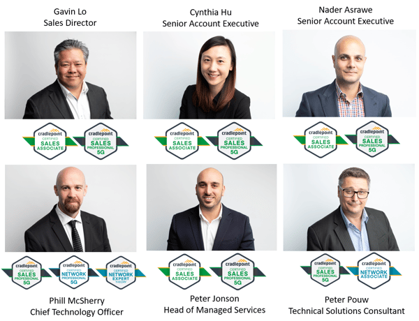 MobileCorp team Cradlepoint Signature Partner