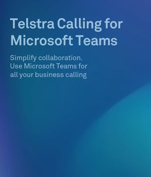 Telstra Calling for Microsoft Teams Brochure Cover