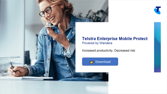 Telstra Enterprise Mobile Protect brochure download
