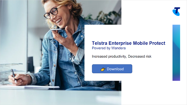 Telstra Enterprise Mobile Protect brochure download-600px