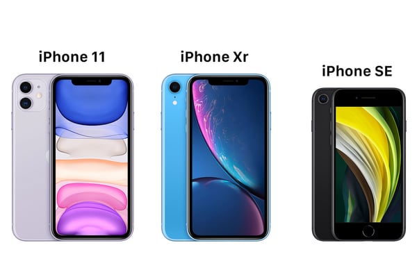 iPhone-SE-2020-vs-iPhone-11-vs-iPhone-XR