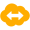 icon cloud bandwidth