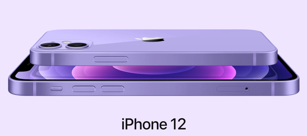 purple iPhone 12