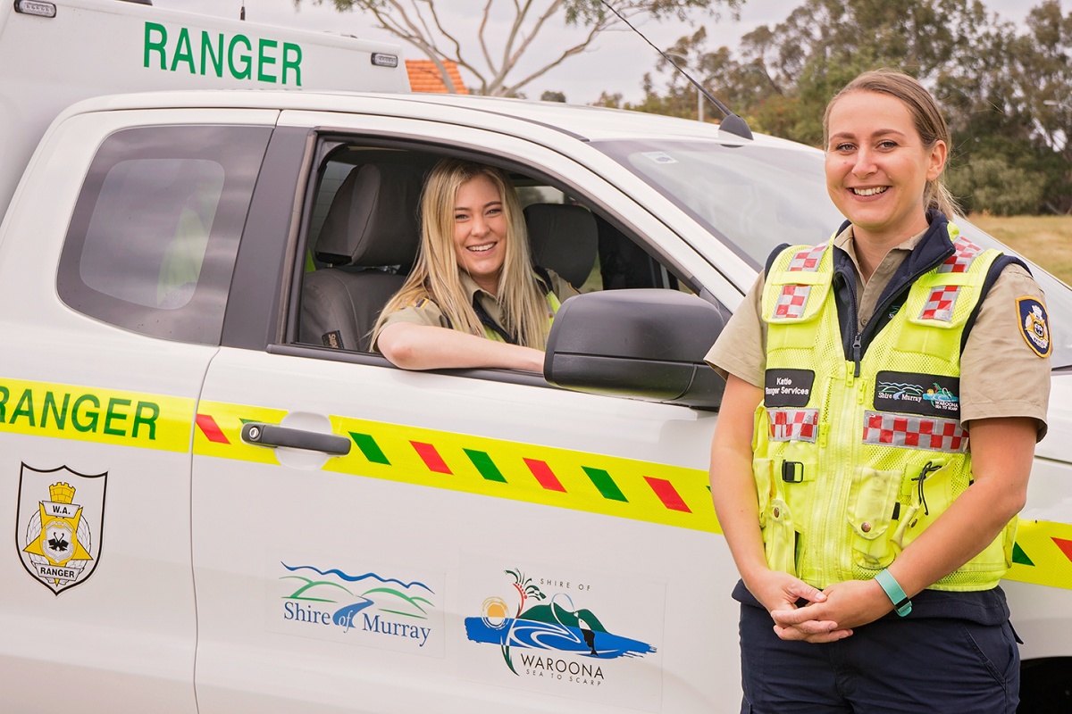 Local government - rangers and vehicle-1