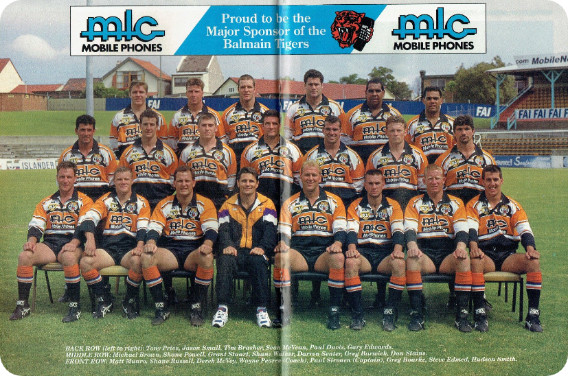 Balmain tigers jersey sponsor