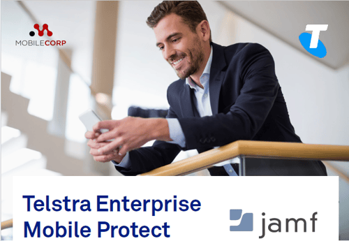 Telstra Enterprise Mobile Protect powered by Jamf web brochure cover.pdf