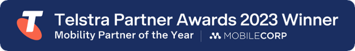 Telstra Mobility Partner of the Year - MobileCorp - Winner - web 700px