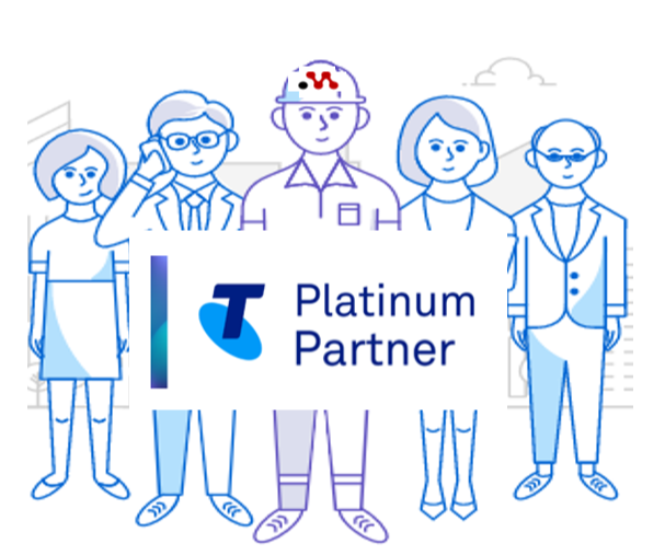 Telstra Platinum partner square