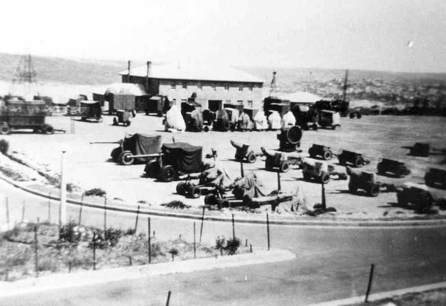 Wotso mess building in WWII