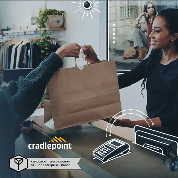 What is the Cradlepoint '5G for Enterprise Branch' solution?