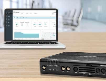 cradlepoint router with netcloud management
