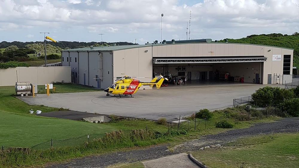 helicopter la perouse base