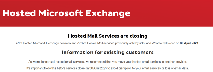 iinet hosted mail services are closing-1