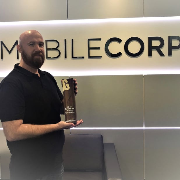 MobileCorp awarded Cradlepoint 5G for Enterprise Branch specialisation