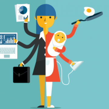 Are you working from home, or living at work ?
