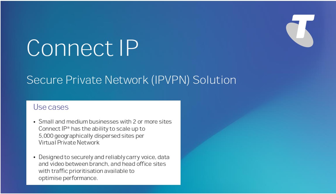 Connect IP Data Sheet cover