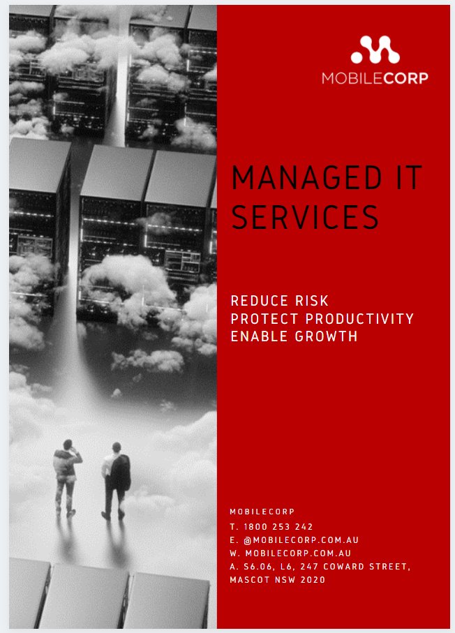 Managed IT Services brochure cover-1