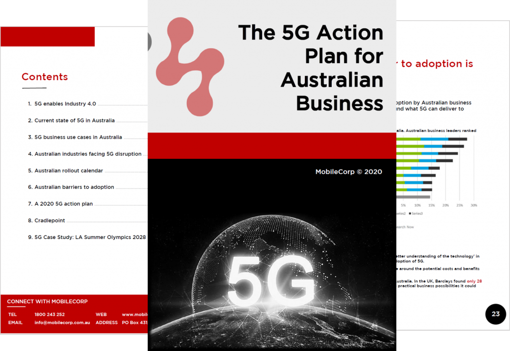 5G Action Plan for Australian Business 5G Action Plan for Australian Business